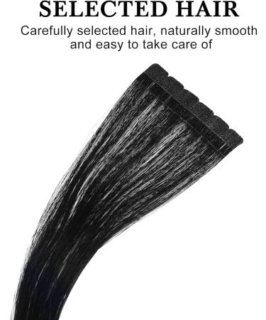 Minkissy Womens Wigs Hairpieces for Women Synthetic Hairpieces Human Hair Extensions Tape Black Tape Black Wigs Clip in Women's Hair Clips Black Human Hair Extensions Girl Miss Beaded Black size 1 - Buy Online on GoSupps.com