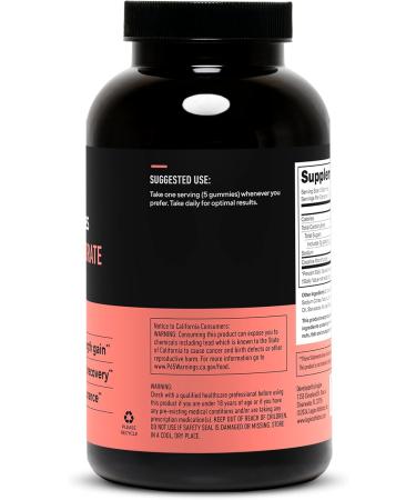 LEGION Creatine Monohydrate Gummies Clean Chewable Creatine Supplement for Strength Endurance & Muscle Recovery 30 Lemon Drop Flavor Servings No Artificial Flavors or Sweeteners. - Buy Online on GoSupps.com