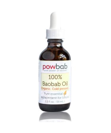 100% Baobab Oil Cold Pressed Raw Organic Body Oil for Skin Hair and Nail Repair. Pure Vitamin E Oil for Scars from Baobab Seeds for Skincare - 2 oz
