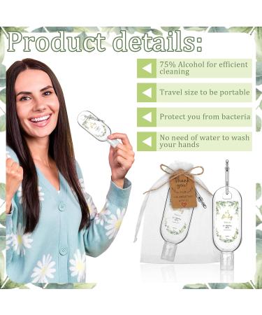 36 Sets Baby Shower Favors - Mini Hand Sanitizer Bottles for Guests | Travel Size Thank You Gifts - Buy Online on GoSupps.com