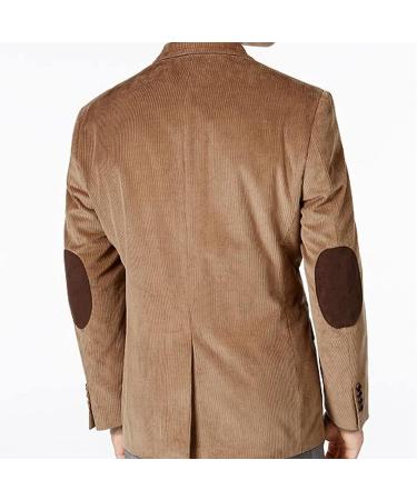 Suede Elbow Patches - 2-Pcs Sew-On Fabric Jacket Patches for Sweaters, Shirts, Trousers - Brown - Buy Online on GoSupps.com