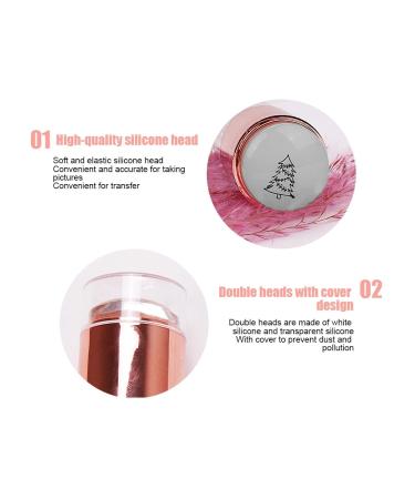 Polish Print Template & Jelly Seal Manicure Tool - DIY Nail Art for Home & Beauty Salons - Buy Online on GoSupps.com