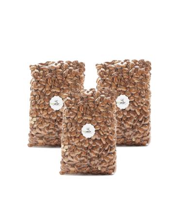 DOSICILY.COM DOSICILY - Sicilian Almond Tris 3 kg - Italian Dried Fruit - Natural Snack without Salt or Roasting - Ideal for Cake Preparation