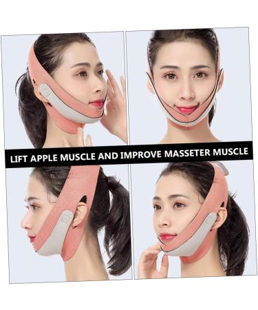 FRCOLOR Thin Face Belt Facial Belt Chin Reducer Patch Face Band Chin up Clippers Brush Cleaner V Line Belt Face Slimmer Breaks To Sleep Lifting Belt Spandex - Buy Online on GoSupps.com