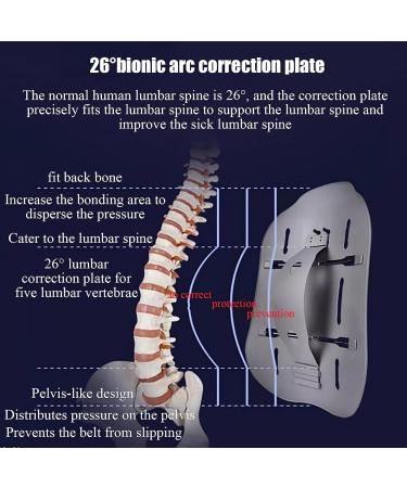 Forve Lumbar Belt | Vertebral Decompression Back Support with Removable Board | Adjustable & Lightweight Design for Spinal Stenosis Relief - International Shipping Available - Buy Online on GoSupps.com