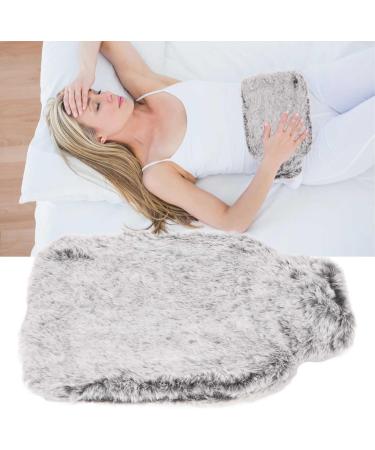 Verdant Touch Rubber Hot Water Bottle 1500ml - Leak-Proof Large Warmer for Cramps & Arthritis with Plush Cover - Buy Online on GoSupps.com