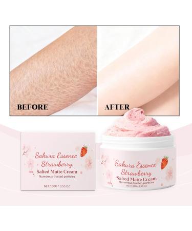 Women's Body Scrub Moisturizing & Smoothing Shower Products - Softening Exfoliating Cream for Bath & Body - for Sensitive Oily Dry Rough Legs Back Hands and Arms - Shower Bathroom Home - Buy Online on GoSupps.com