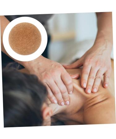 Orfofe Massager 2-St Yogall Cork Peanut - Fascia Neck & Foot Massage Device | High-Density Yoga Aid Ball (100mm) - International Shipping Available - Buy Online on GoSupps.com