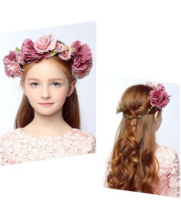 ULTNICE Flower Wreath & Headband - Boho Flower Crown for Bridesmaids & Girls - Stylish Hair Accessory - Buy Online on GoSupps.com
