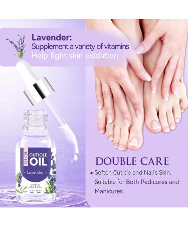 CHUCHU Cuticle Oil 15ML - Jojoba Oil with Vitamin B & E for Nail Strengthening and Moisturizing - Lavender Scented - Buy Online on GoSupps.com