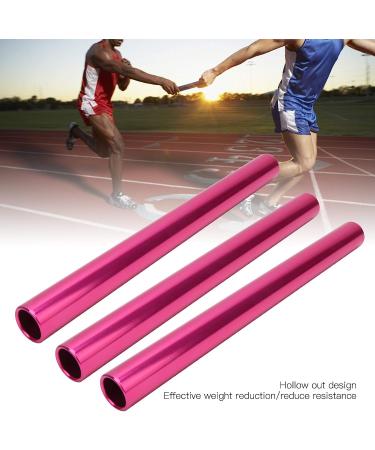 Dilwe Metal Relay Baton  Aluminium Alloy Running Race Track and Field Baton  Track and Field Sports Equipment(Pink) Track and Field - Buy Online on GoSupps.com