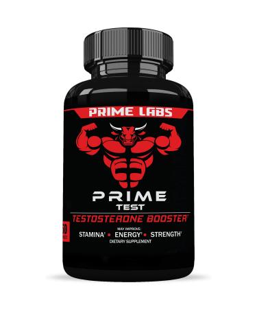 Prime Labs - Men's Test Booster - Natural Stamina Endurance and Strength Booster - 60 Caplets