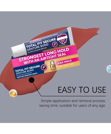 Dental prostheses bonding cream 20 g bond protection for dental prostheses extra strong bond fast bonding gel reduces gum complaints - Buy Online on GoSupps.com