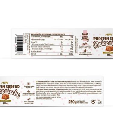 High-Protein Sweetened Milk Cream | With Whey Protein (Milk Protein Concentrate) | Healthy and Delicious Snack | No Palm Oil or Added Sugars | Non-GMO Vegetarian | 250g - Buy Online on GoSupps.com