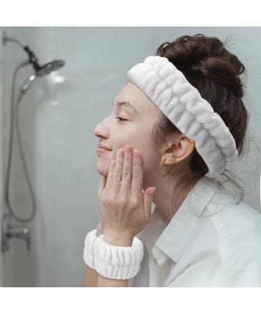 Buy AIEX 9-Piece Makeup Headband Set for Women - Soft Microfiber Spa & Facial Headbands (White Gray Black) - Cute & Comfortable for Every Use - Buy Online on GoSupps.com