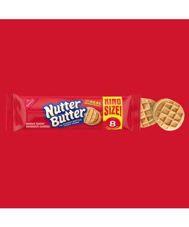 Nutter Butter Peanut Butter Sandwich Cookies King Size 10 - 3.5 oz Snack Packs - Buy Online on GoSupps.com