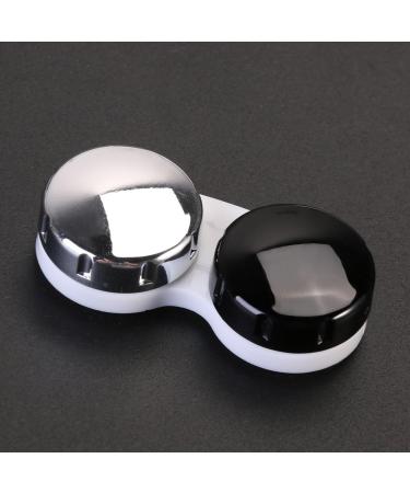 Rosenice Contact Lenses Mini Travel Case - Black Holder for Easy Storage | International Shipping - Buy Online on GoSupps.com