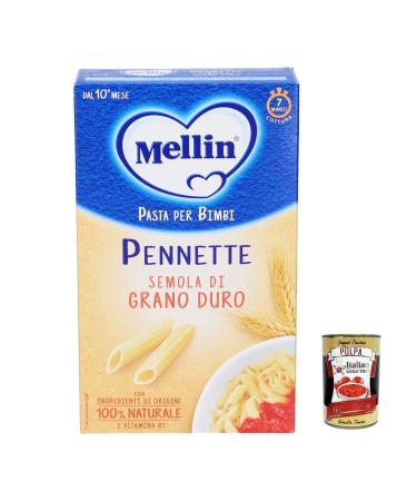 Italian Gourmet E.R. Mellin Lot of 6 Pennette pasta 280 g + Italian Gourmet Polpa 400 g