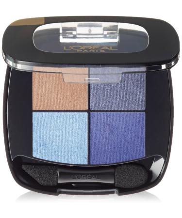 L'Or al Paris Colour Riche Eye Pocket Palette Eye Shadow  Bleu Nuit  0.1 oz.