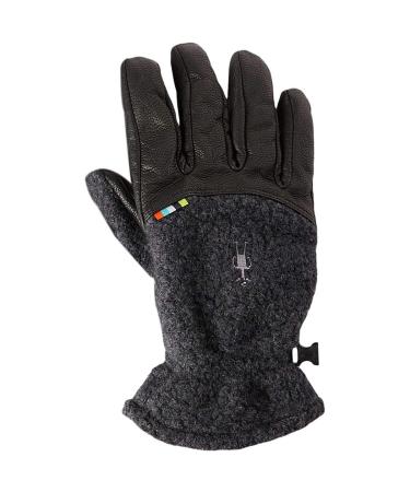 Smartwool Trail Ridge Sherpa Glove Charcoal Large