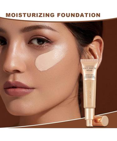 Liquid foundation color color-changing foundation light spectrum waterproof 30ml medium to full coverage SPF50+ long-lasting and durable for women - Buy Online on GoSupps.com
