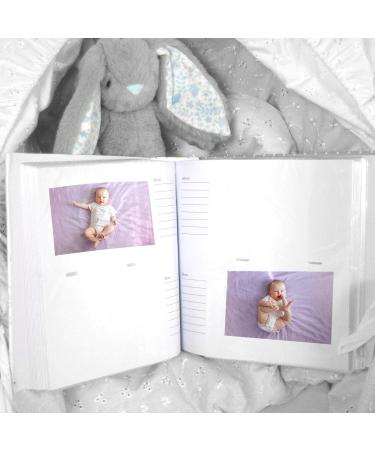 Baby First 4x6'' Photo Album | 252 Photos Memo | White Unisex | Birthday & Christening - Buy Online on GoSupps.com