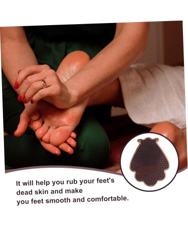 FRCOLOR Exfoliator Pedicure Tool Scrubber Foot Scraper Foot Scraper Foot Care Coarse Foot Foot File Nursing Dead Hard Skin Exfoliating Foot File Remover - Buy Online on GoSupps.com