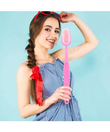 Giant Toothbrush Prop - Oversized Pink Toothbrush for Costumes Parties & Photos | ibasenice - Buy Online on GoSupps.com