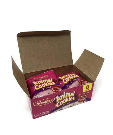 Stauffer's 12 Snack Pack Set Iced Animal Cookies - 1.75 Oz. (Pack of 12) - Buy Online on GoSupps.com