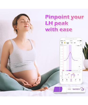 Premom Quantitative Ovulation Test Dip Card with Digital Ovulation Reader App | Numerical LH Tests - 10 Free Urine Cups Included - Buy Online on GoSupps.com