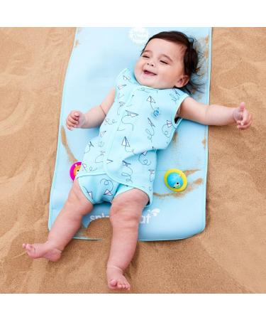 Splash About Baby Wrap Wetsuit Paper Planes 0-6 Months - Ultimate Comfort and Protection for Your Little One - Buy Online on GoSupps.com