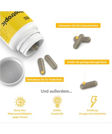 Buy Nutribrain Opti-Formula Nootropic Brain Booster | Enhance Memory Focus & Concentration with Ginkgo Biloba Tyrosine & Caffeine - International Shipping Available - Buy Online on GoSupps.com