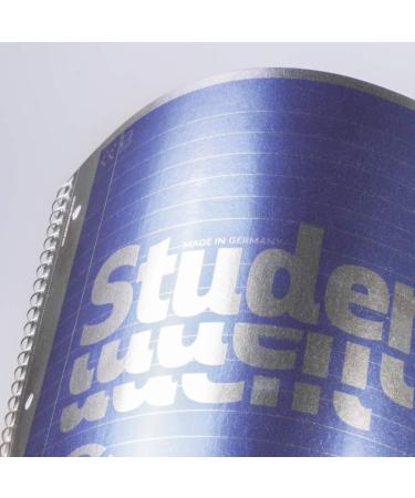 Premium A4 Fountain Notepad - 80 Sheets Lined 90g/m 4-Fold Punched Metallic Cover - Ideal for College Students | International Shipping Available - Buy Online on GoSupps.com