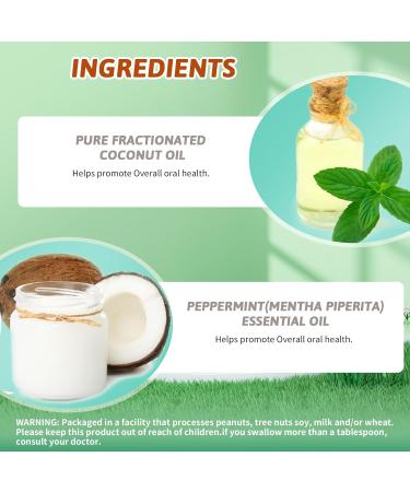 Guru Nanda Oil Pulling Mouthwash - Natural Teeth Whitening with Coconut & Mint | Ayurvedic Formula for Oral Health - Buy Online on GoSupps.com