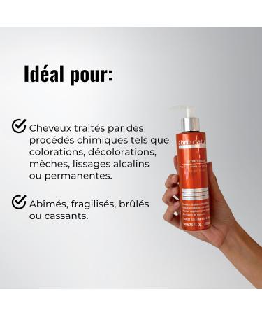 abril et nature - Nature Plex STOP Cassure - Masque Professionnel pour Cheveux Ab m s ou Trait s - Pr vention Protection et R paration - Avant et Apr s les Traitements Techniques - 200 ml 200 ml (Lot de 1) STOP Breakage - Buy Online on GoSupps.com