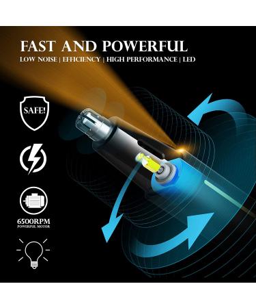 3-in-1 USB Rechargeable Nose Hair Trimmer for Men and Women - Waterproof & Painless - Buy Online on GoSupps.com