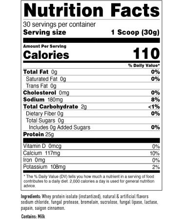 Staunch Whey Isolate (Mum's Pumpkin Pie) 2 LBS: Premium Whey Protein Isolate - Buy Online on GoSupps.com