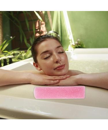 African Net Sponge - Net Scrubber Nylon Mesh Skin Smoother Bath Towel - Elastic Bath Sponges Dead Skin Removal for Women & Men Daily Use Pink - Buy Online on GoSupps.com