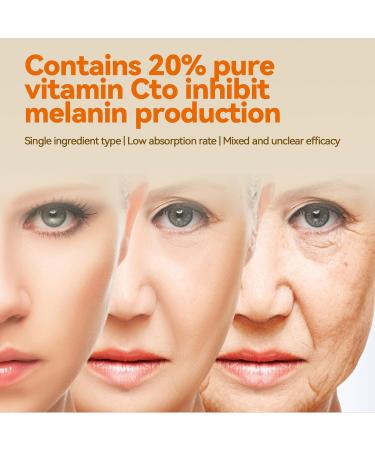 Serum Vitamine C Visage S rum De Vitamine C Anti- ge S rum Antioxydant Pour Le Visage Vitamin C Capsules Pour Le Visage Pour Raffermir La Peau Et R duire Les Ridules (30pcs) - Buy Online on GoSupps.com
