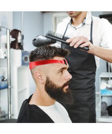 DMAIS Neck Shave Templates Silicone Soft & Non-Slip Curved Haircut Band Comfortable Washable Hair Trimming Band Guide Flexible Haircut Bands for Creating Skin Fade Guides & for DIY Haircuts Red - Buy Online on GoSupps.com