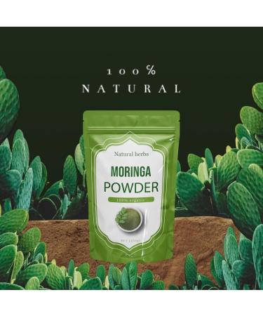 Organic Moringa Powder 100% Pure Leaf Powder USDA Organics Kosher Halal 100% Natural 8Oz (200g) - Buy Online on GoSupps.com