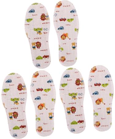 VALICLUD 6 Pairs Children s Insoles - Replacement Shoe Inserts for Kids - Comfort & Support - 15.20x5.80x0.40 CM - Buy Online on GoSupps.com