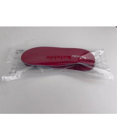 Kelaide Orthopedic Insoles for Plantar Fasciitis & Flat Feet | Comfort Shoes for Men & Women | Red 43-44 - Buy Online on GoSupps.com