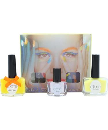Ciate Corrupted Neon Manicure Megaphone Big Yellow Taxi Glitter Nail Polish Varnish Set - Buy Online on GoSupps.com