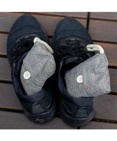 RETYLY 5 Pack Natural Bamboo Charcoal Purifying Bag Purifier Bags Activated Charcoal - Buy Online on GoSupps.com