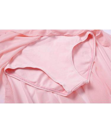 MdnMd Toddler Ballet Leotard with Flutter Sleeve Skirt - Ballet Pink, T1 (2-4T) - Buy Online on GoSupps.com