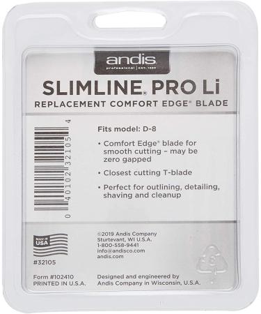 Andis D-8 Polished Trimmer Replacement Blade - High-Quality Replacement Part - Buy Online on GoSupps.com