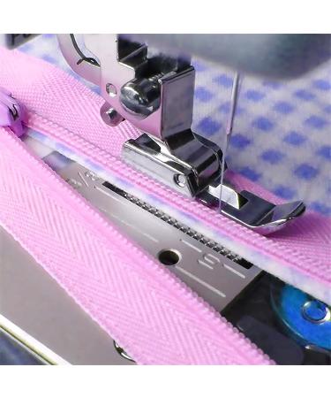 TISEKER Zipper Sewing Machine Presser Foot - Fits Low Shank Snap on Singer, Brother, Janome, and More - Buy Online on GoSupps.com