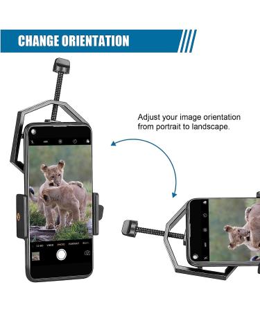 Celticbird Cell Phone Adapter for Binoculars, Monoculars, Spotting Scopes & Telescopes - Compatible with iPhone, Samsung, HTC, LG & More - Buy Online on GoSupps.com
