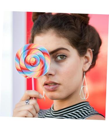 TOYANDONA 1set Lollipop Doll Toys Fake Candy Carnival Candy Christmas Lollipop Prop Mini Lollipop 4pcs - Buy Online on GoSupps.com